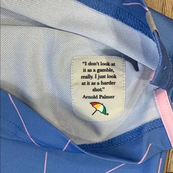 NWT PUMA X Arnold Palmer Golf Performance Polo Shirt Men’ Medium - Picture 5 of 10